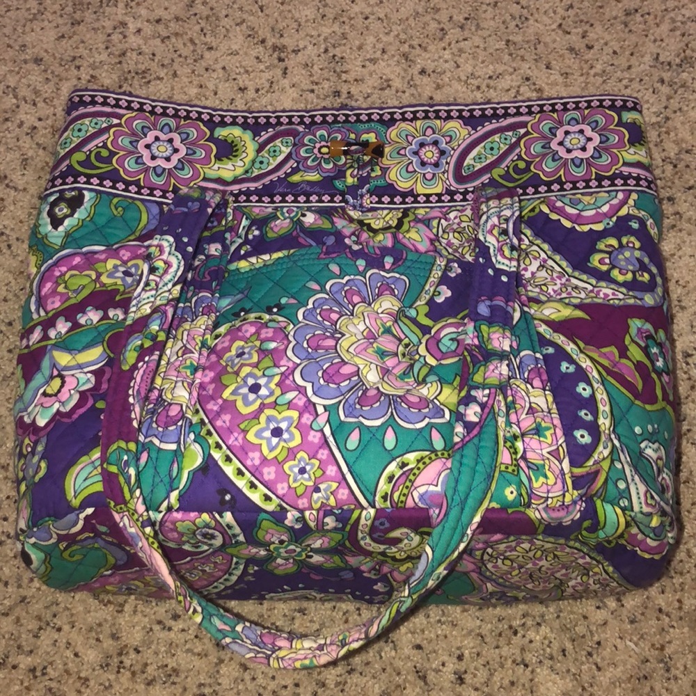 large vera bradley travel bag